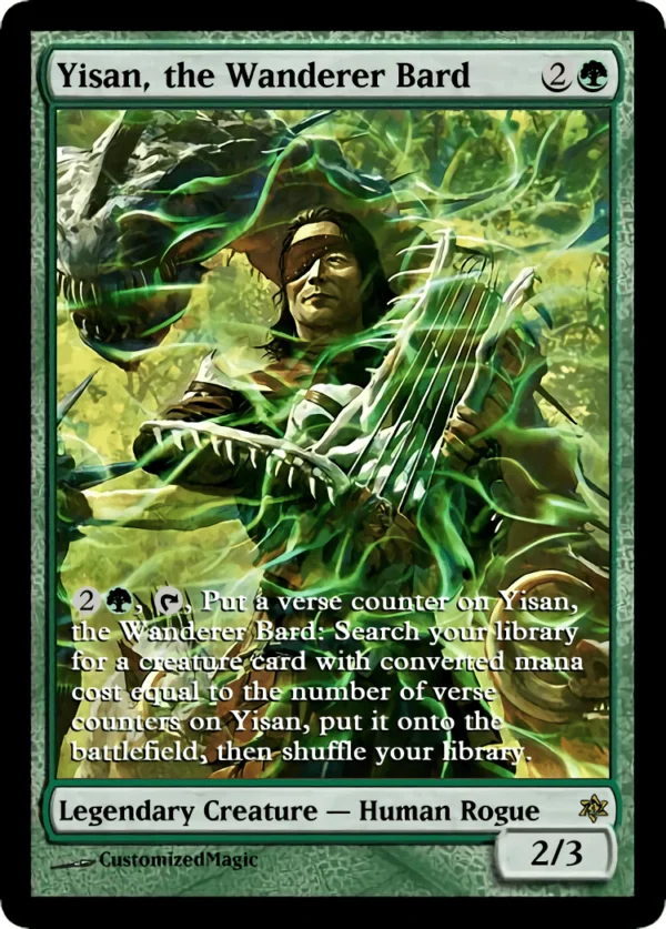 Yisan, the Wanderer Bard | Yisan the Wanderer Bard.3 | Magic the Gathering / MTG Proxy Cards |
