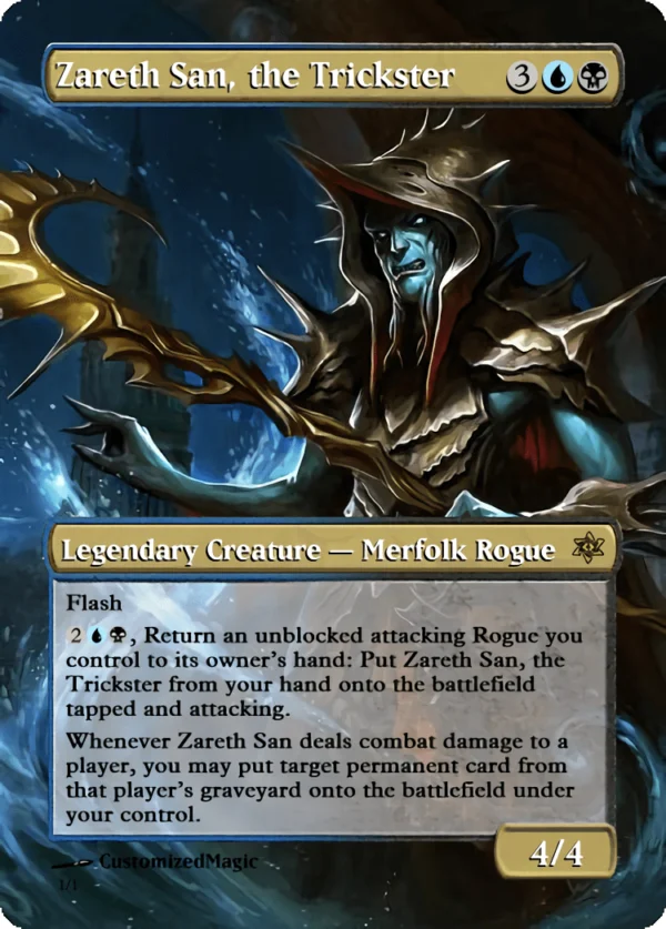 Zareth San, the Trickster