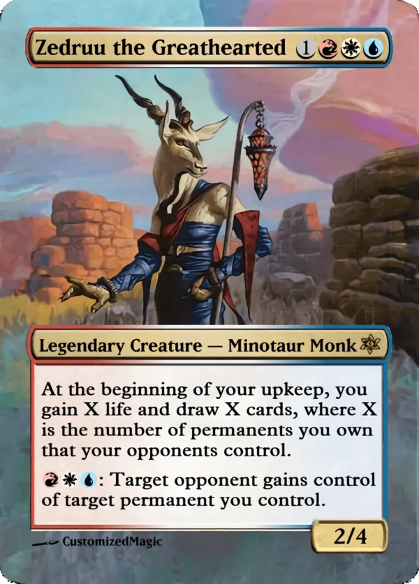 Zedruu the Greathearted | Zedruu the | Magic the Gathering / MTG Proxy Cards |
