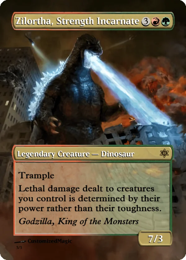 Zilortha, Strength Incarnate | Zilortha Strength Incarnate.3 | Magic the Gathering / MTG Proxy Cards |