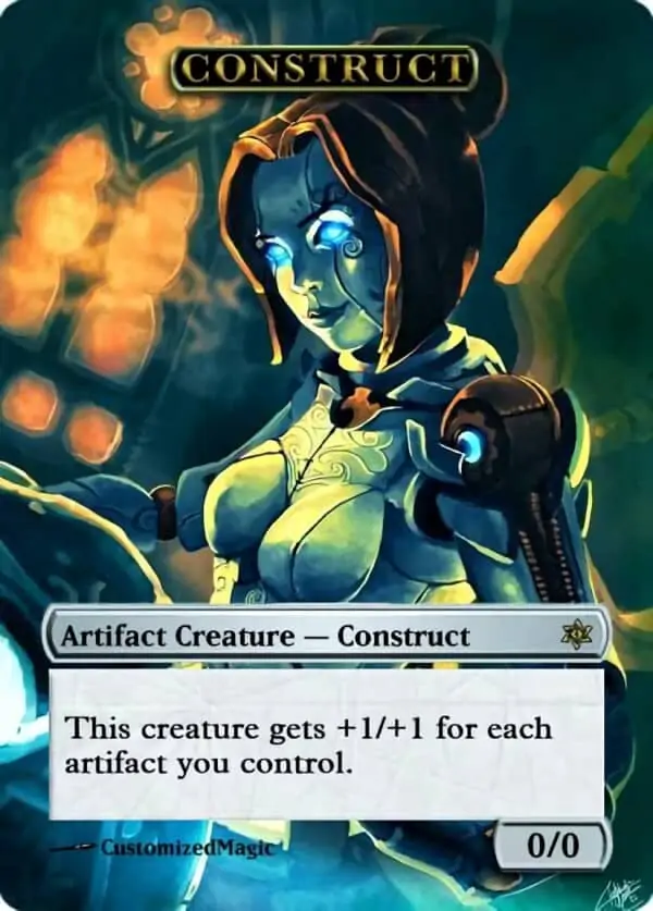 Construct Token | Construct 21 | Magic the Gathering Proxy Cards