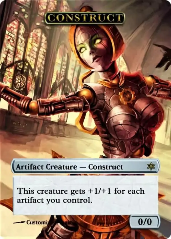 Construct Token | Construct 22 | Magic the Gathering Proxy Cards