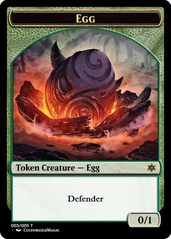 Egg Token | Egg.2 1 | Magic the Gathering Proxy Cards