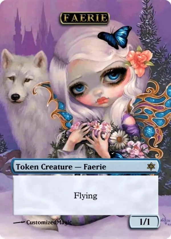 Faerie Token | Faerie.1 | Magic the Gathering Proxy Cards