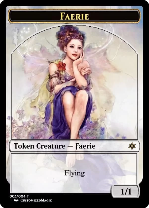 Faerie Token | Faerie.2 | Magic the Gathering Proxy Cards