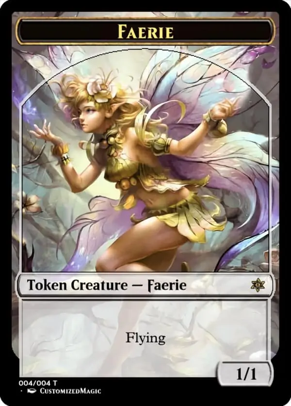 Faerie Token | Faerie.3 | Magic the Gathering Proxy Cards