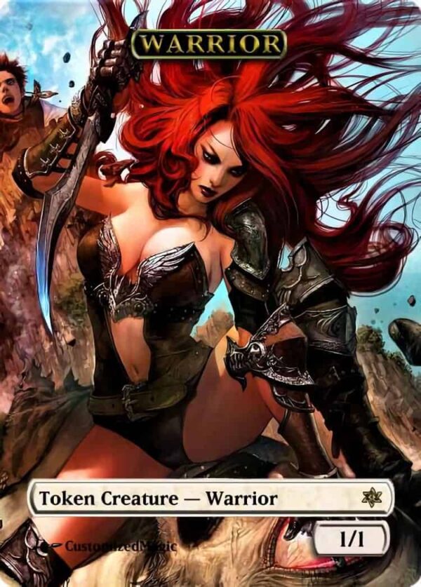 Warrior Token | Pic 2 7 | Magic the Gathering Proxy Cards