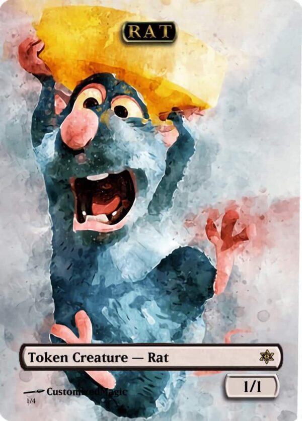 Rat Token | Magic the Gathering Proxy Cards