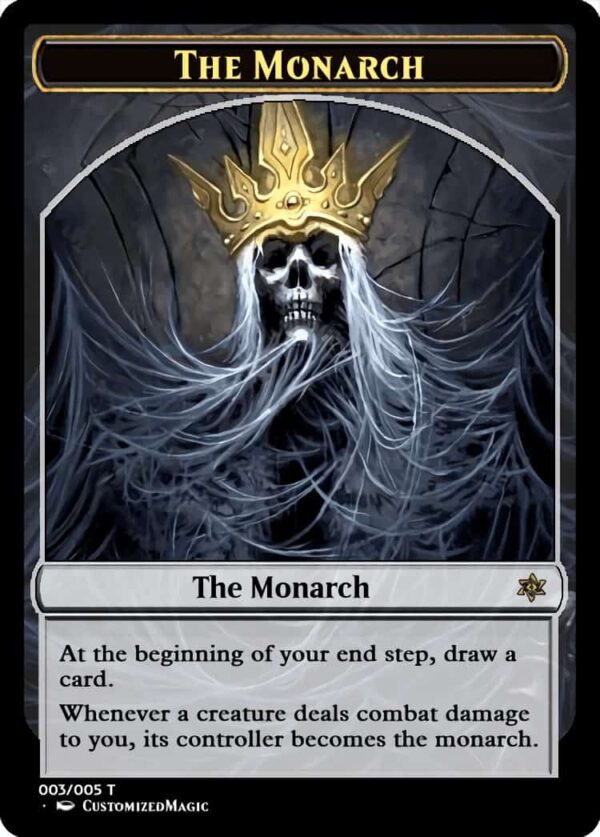 The Monarch Token | The Monarch.2 | Magic the Gathering Proxy Cards
