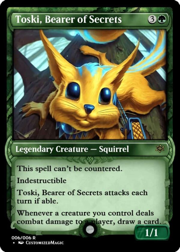 Toski Bearer of Secrets.5 - Magic the Gathering Proxy Cards