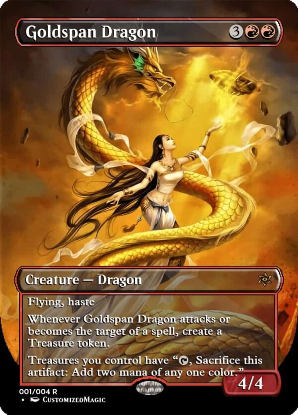 Goldspan Dragon | Goldspan Dragon | Magic the Gathering Proxy Cards