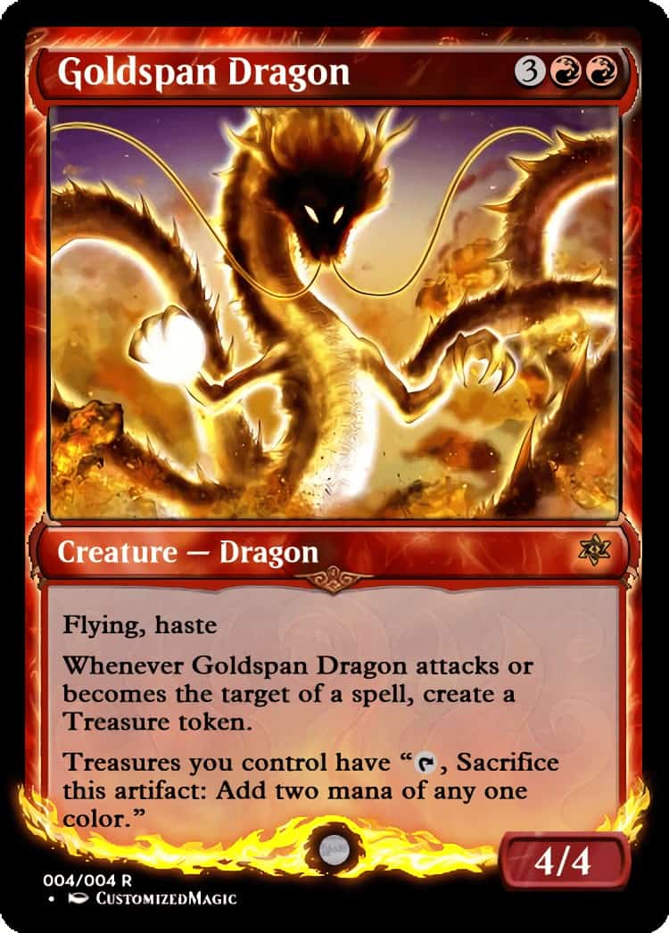 Goldspan Dragon Printings, Prices, and Variations - mtg