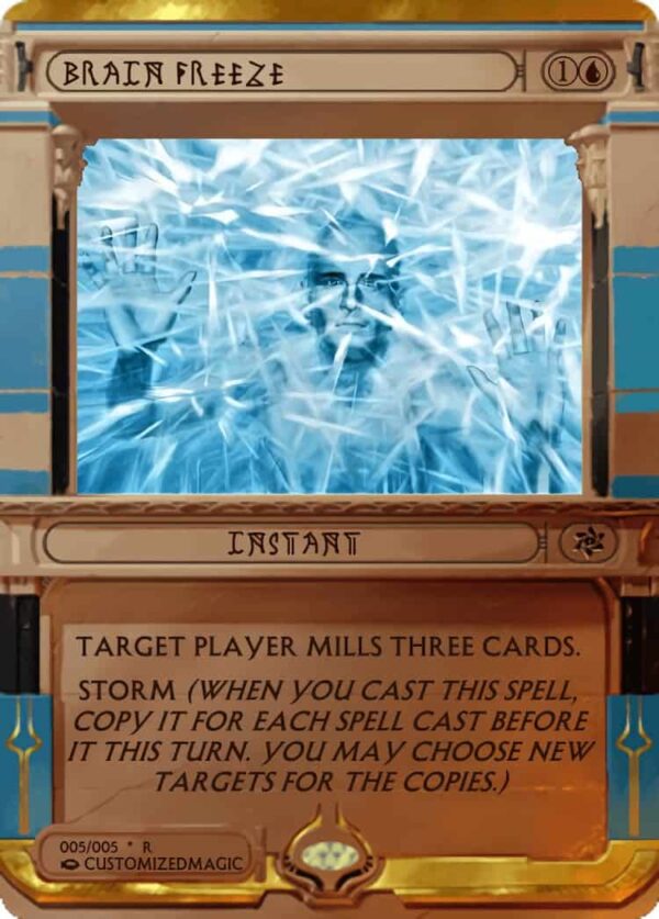 Brain Freeze.4 - Magic the Gathering Proxy Cards