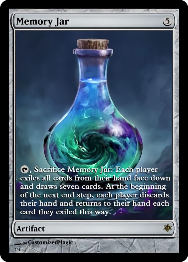 Memory Jar.4 - Magic the Gathering Proxy Cards