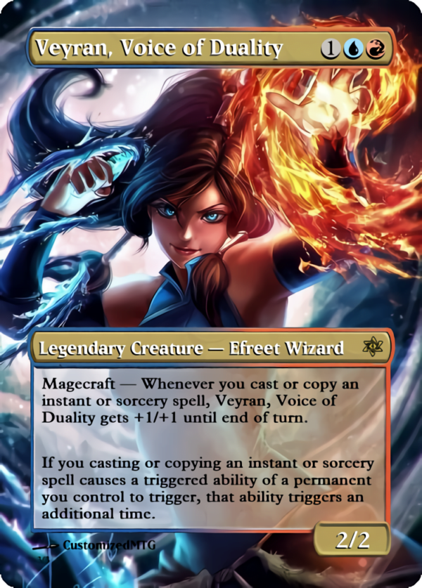 Veyran Voice of Duality.3 - Magic the Gathering Proxy Cards