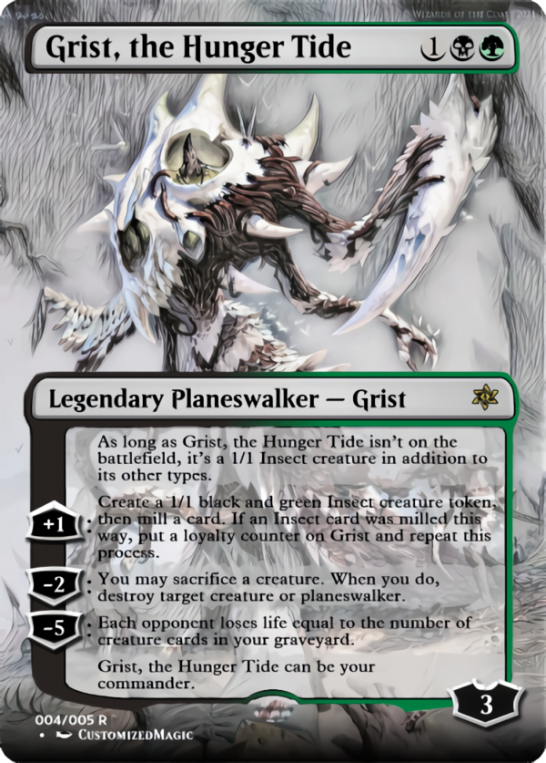 Grist the Hunger Tide.3 - Magic the Gathering Proxy Cards