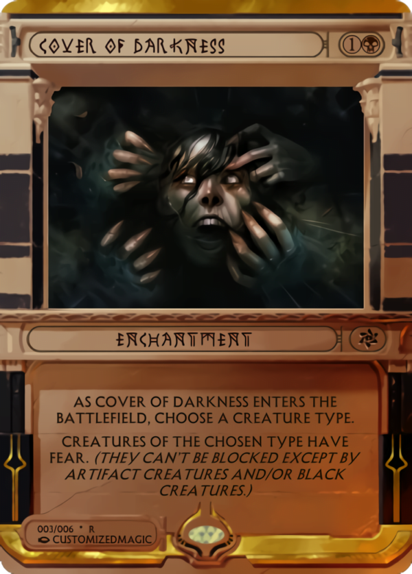 Cover of Darkness .2 - Magic the Gathering Proxy Cards