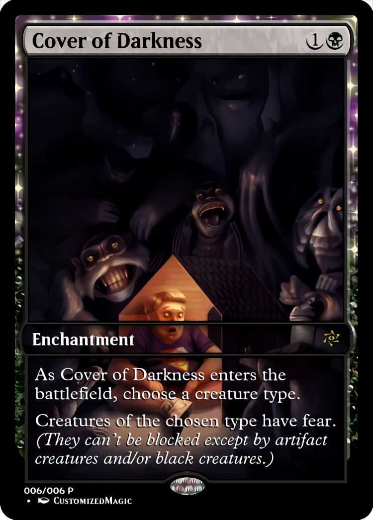 Cover Of Darkness | Magic The Gathering Proxy Cards