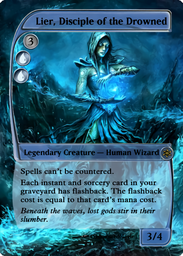 Lier Disciple of the Drowned.3 - Magic the Gathering Proxy Cards