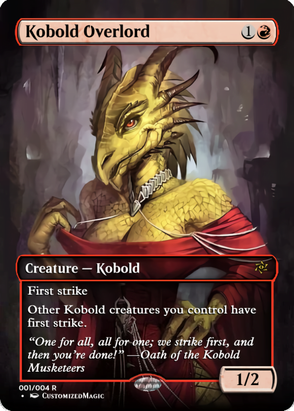 Kobold Overlord | Kobold Overlord | Magic the Gathering Proxy Cards