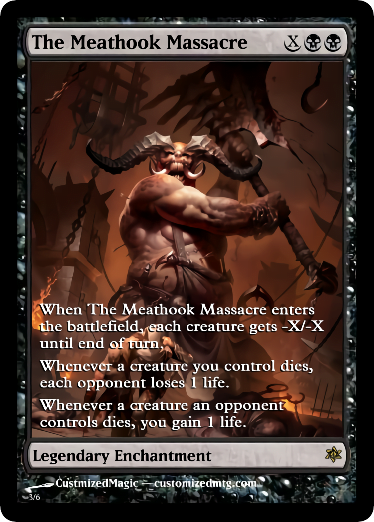 The Meathook Massacre  Magic The Gathering Proxy Cards