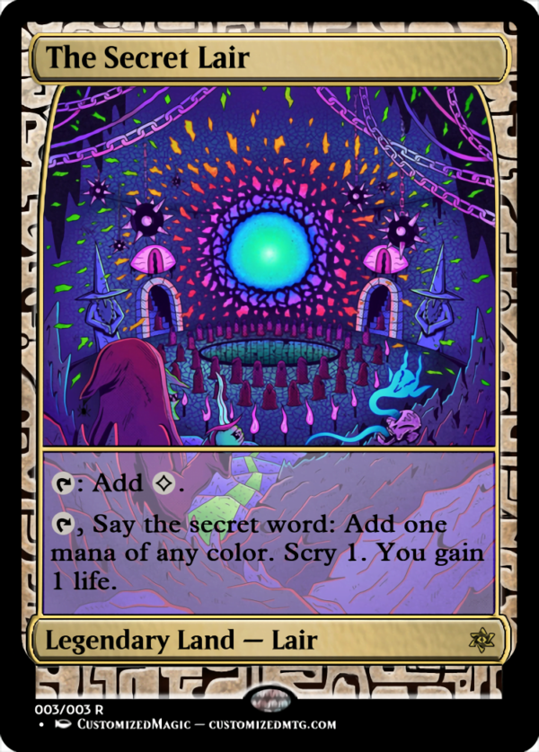 The Secret Lair - Magic the Gathering Proxy Cards