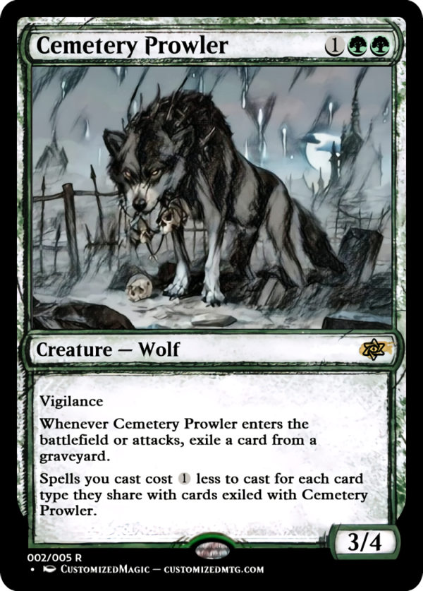 Cemetery Prowler | Cemetery Prowler.1 | Magic the Gathering Proxy Cards
