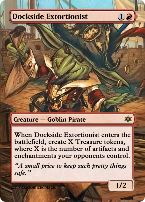 Dockside Extortionist 13 - Magic the Gathering Proxy Cards