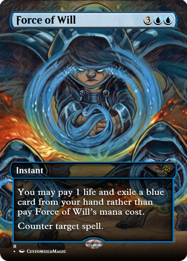 Force of Will - Jace Edition | Force of Will 11 | Magic the Gathering Proxy Cards