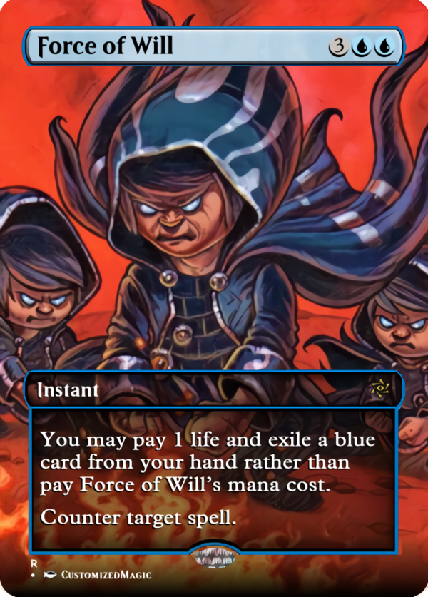 Force of Will - Jace Edition | Force of Will 12 | Magic the Gathering Proxy Cards