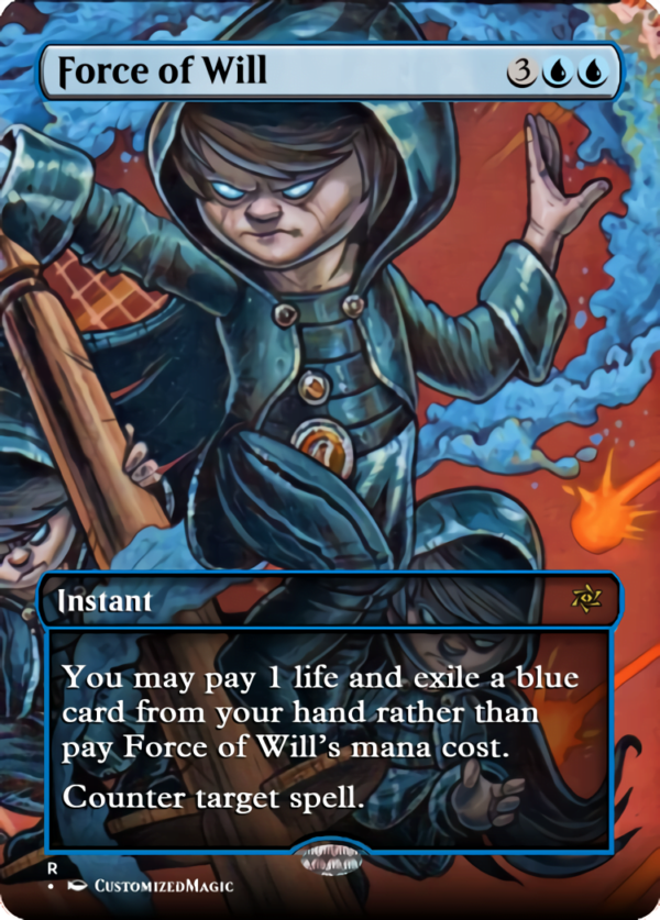 Force of Will - Jace Edition | Force of Will 13 | Magic the Gathering Proxy Cards