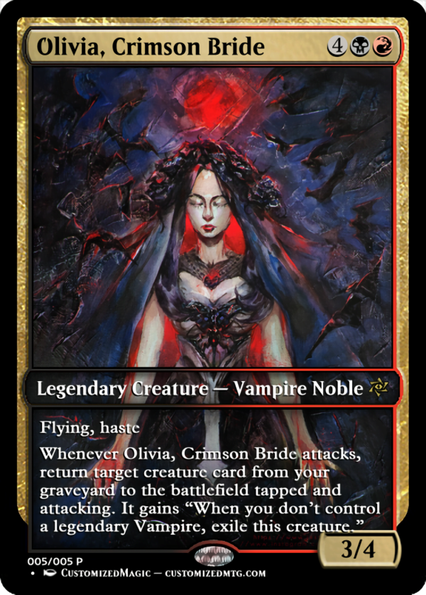 Olivia, Crimson Bride | Olivia Crimson Bride.4 | Magic the Gathering Proxy Cards