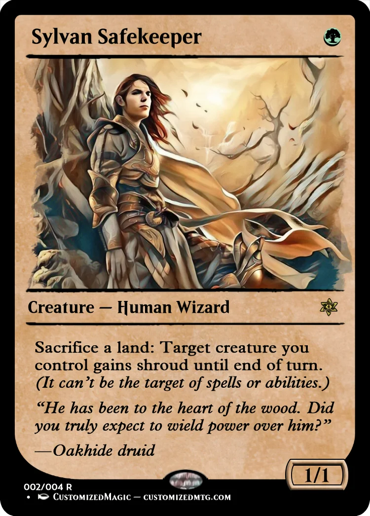 Sylvan Safekeeper | Magic The Gathering Proxy Cards