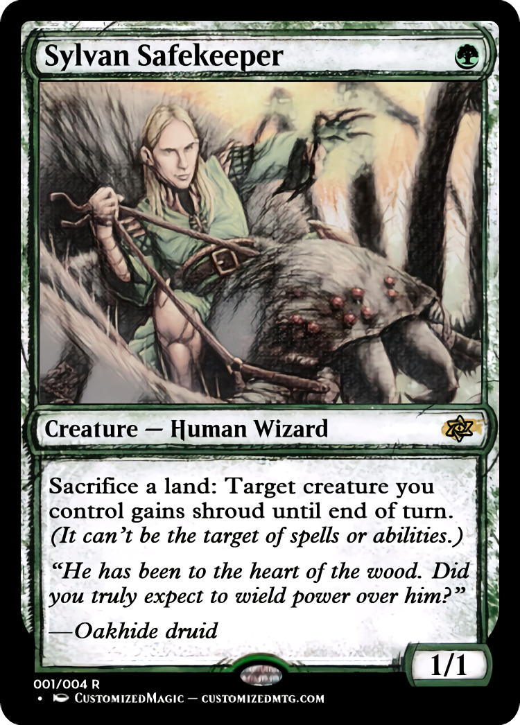 Sylvan Safekeeper | Magic The Gathering Proxy Cards