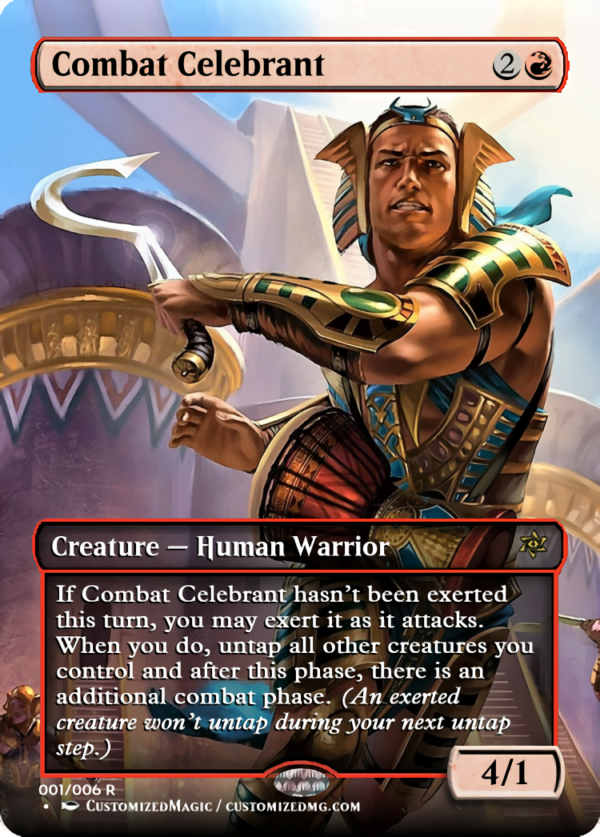 Combat Celebrant - Magic the Gathering Proxy Cards