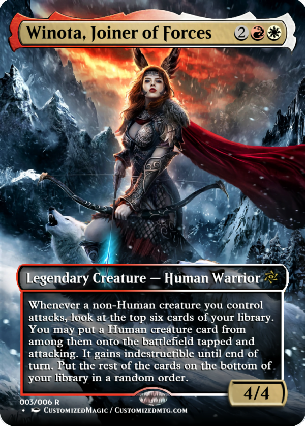 Winota, Joiner of Forces | Winota Joiner of Forces.2 | Magic the Gathering Proxy Cards
