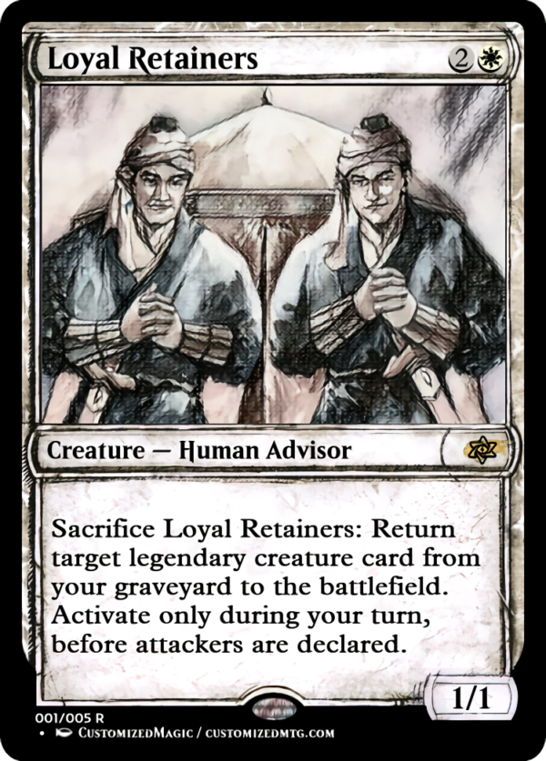 Loyal Retainers - Magic the Gathering Proxy Cards