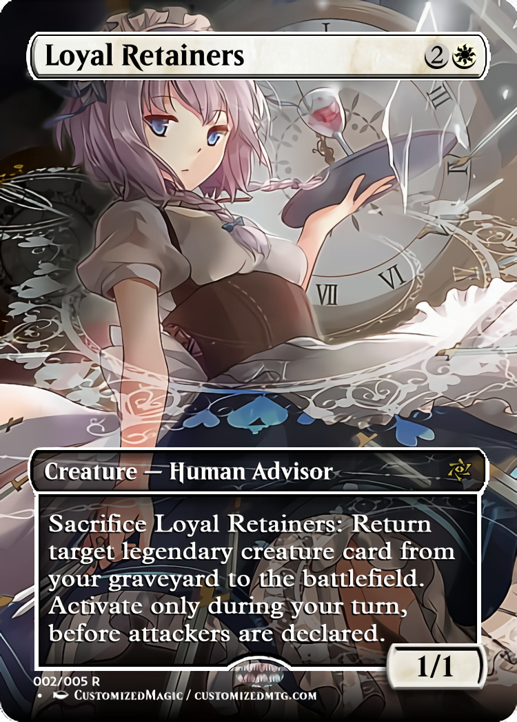Loyal Retainers.1 - Magic the Gathering Proxy Cards
