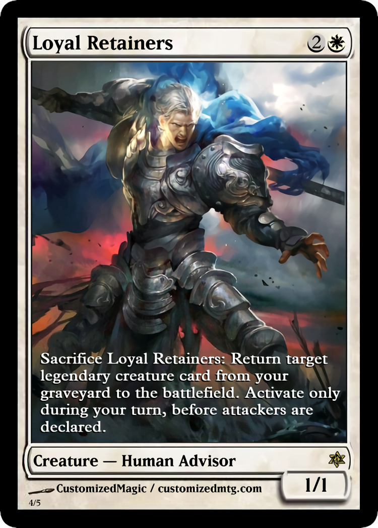 Loyal Retainers | Magic The Gathering Proxy Cards