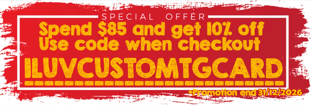 Promotion ILUVCUSTOMTGCARD small 2022 Free Shipping for Magic the Gathering Proxy Cards