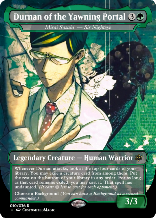 Commander Legends: Battle for Baldurs Gate Commander - My Hero Academia - Part 1 | Durnan of the Yawning Portal | Magic the Gathering Proxy Cards