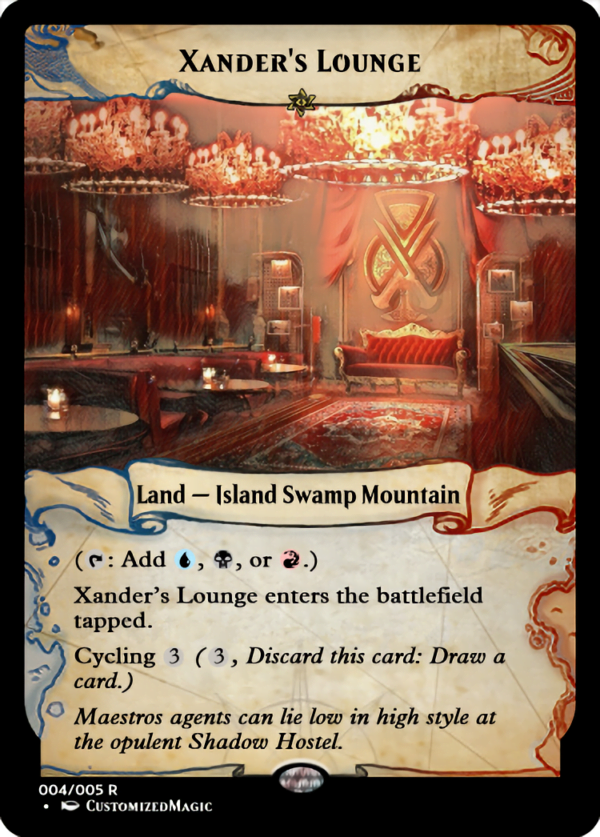 Streets of New Capenna - Cycling Lands - Ixalan Frame | Xanders Lounge | Magic the Gathering Proxy Cards