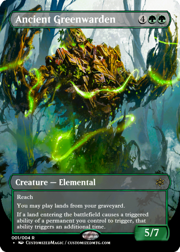 Ancient Greenwarden | Ancient Greenwarden | Magic the Gathering Proxy Cards
