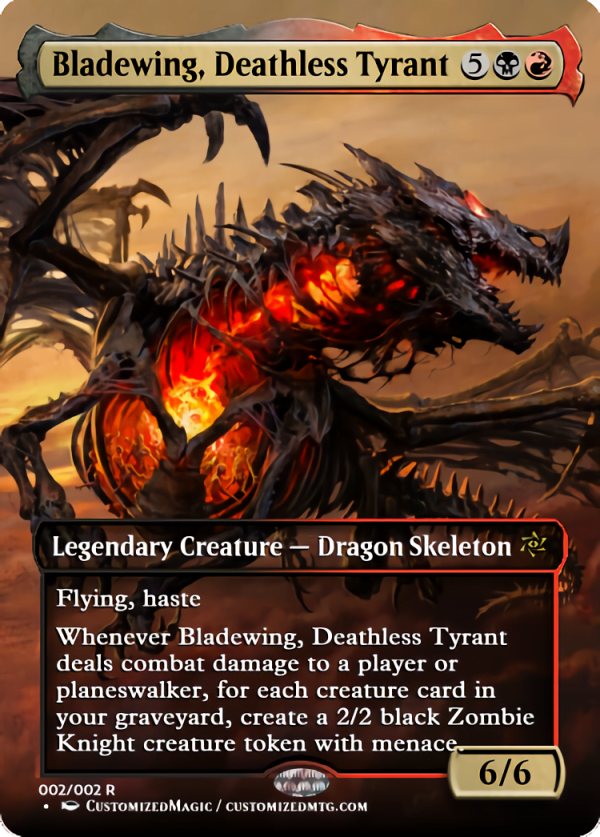 Bladewing, Deathless Tyrant | Bladewing Deathless Tyrant.1 | Magic the Gathering Proxy Cards