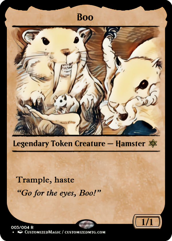 Boo Token | Boo.2 | Magic the Gathering Proxy Cards