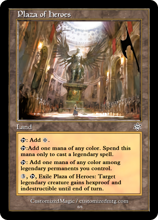 Plaza of Heroes | Plaza of Heroes.1 | Magic the Gathering Proxy Cards