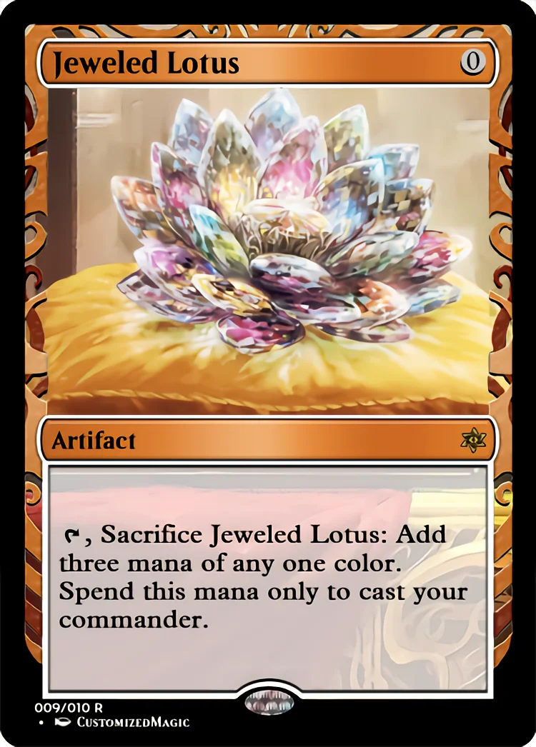 Jeweled Lotus | Jeweled Lotus 12 1 | Magic the Gathering Proxy Cards