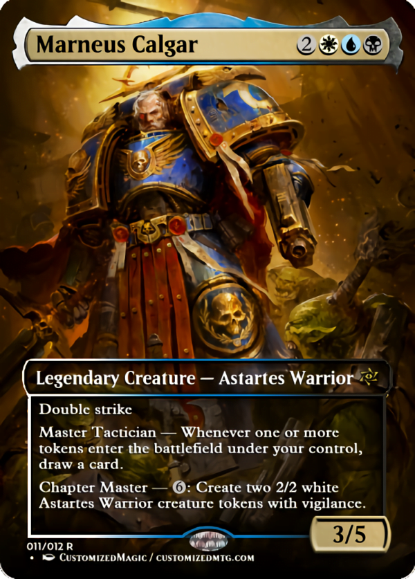 Universes Beyond: Warhammer 40,000 Commander | Marneus Calgar | Magic the Gathering Proxy Cards