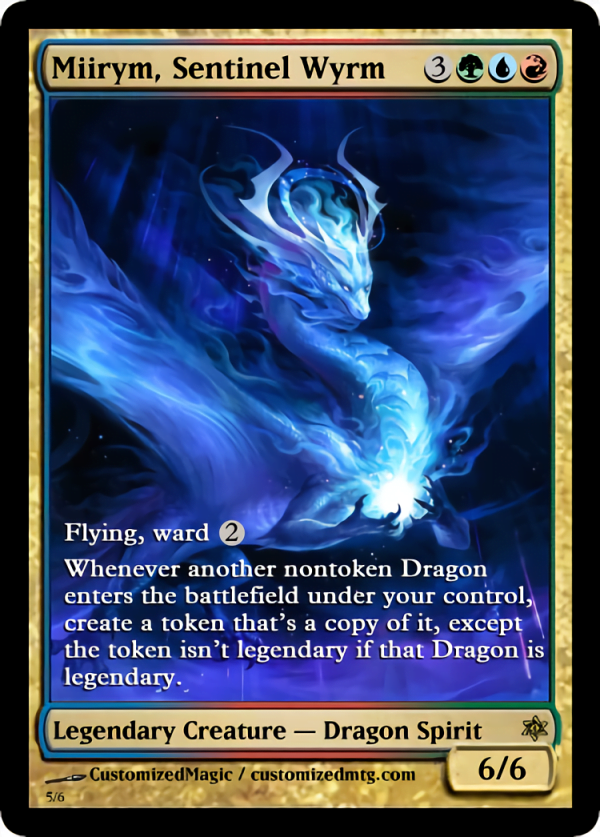 Miirym, Sentinel Wyrm | Miirym Sentinel Wyrm.4 | Magic the Gathering Proxy Cards