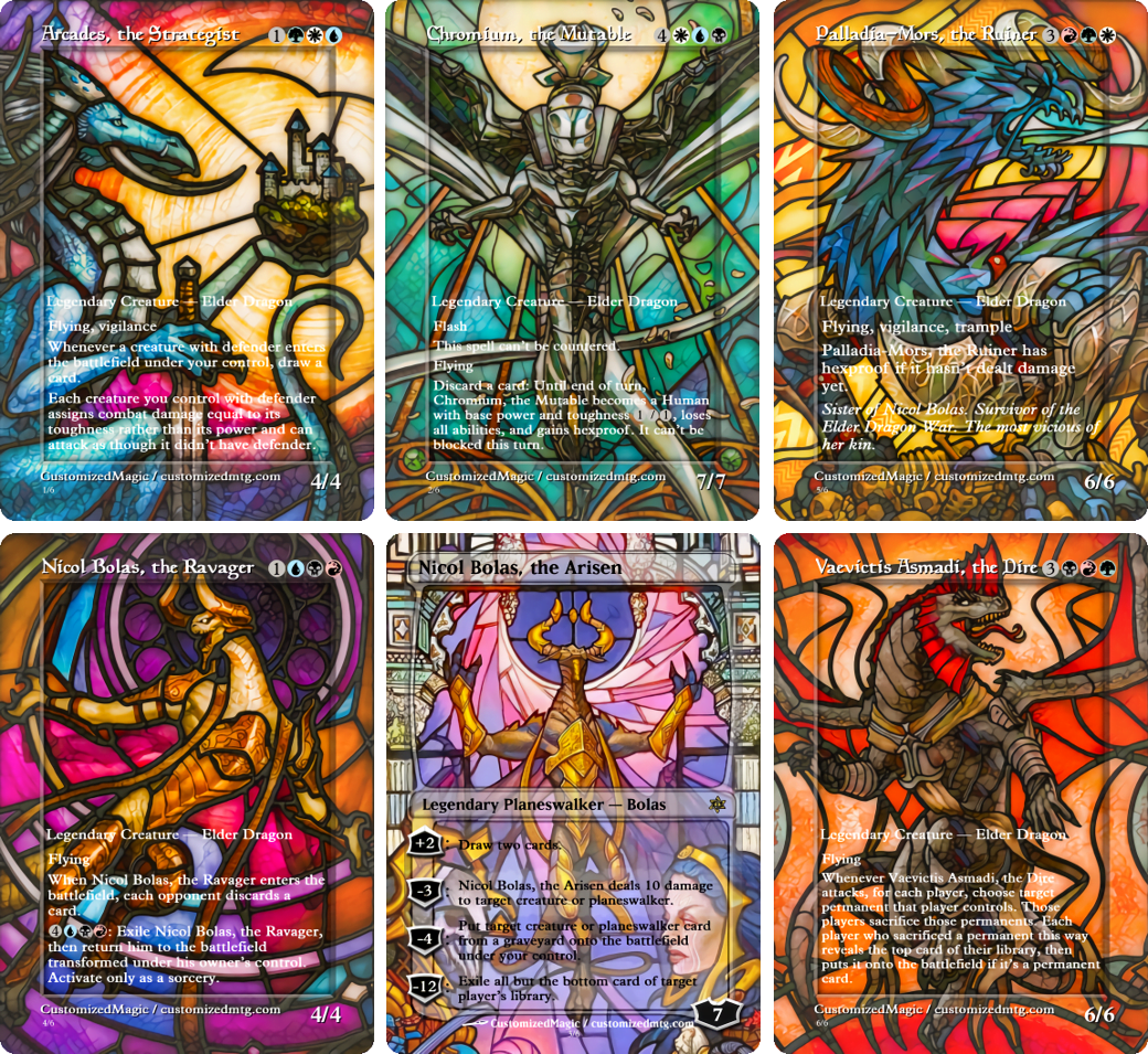 Dragon Stain Glass